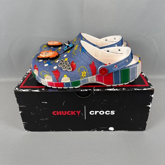Crocs x Chucky Classic Clogs Mens 9 Child\'s Play Horror W11 Unisex New NIB main image 8